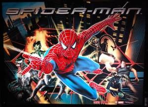 Spiderman Pinball Machine