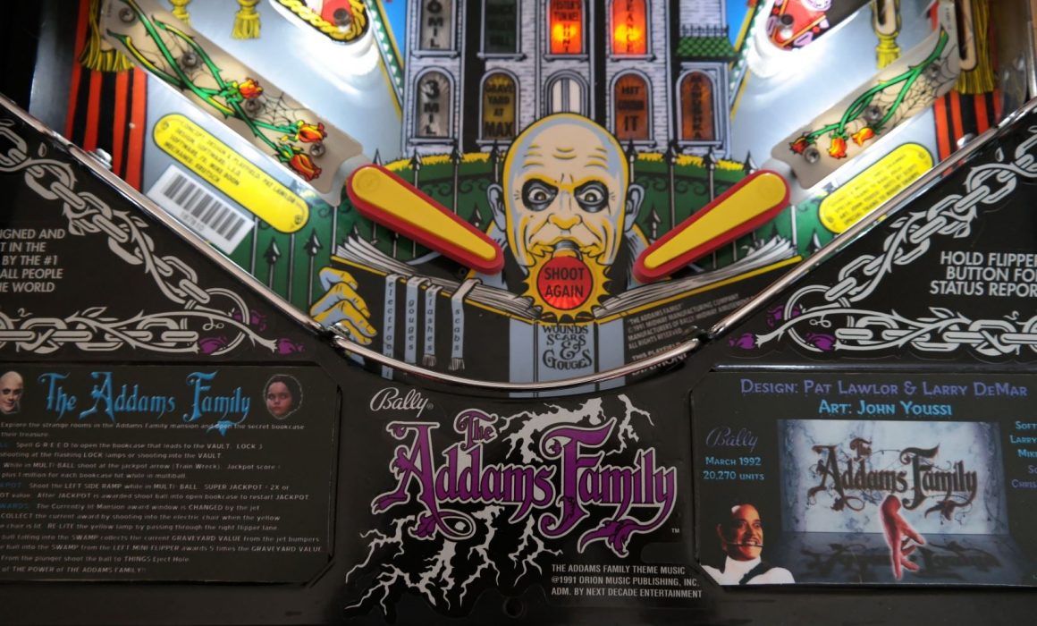 The Addams Family Pinball Machine